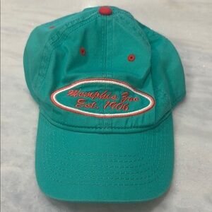 Memphis Zoo Teal Baseball Cap